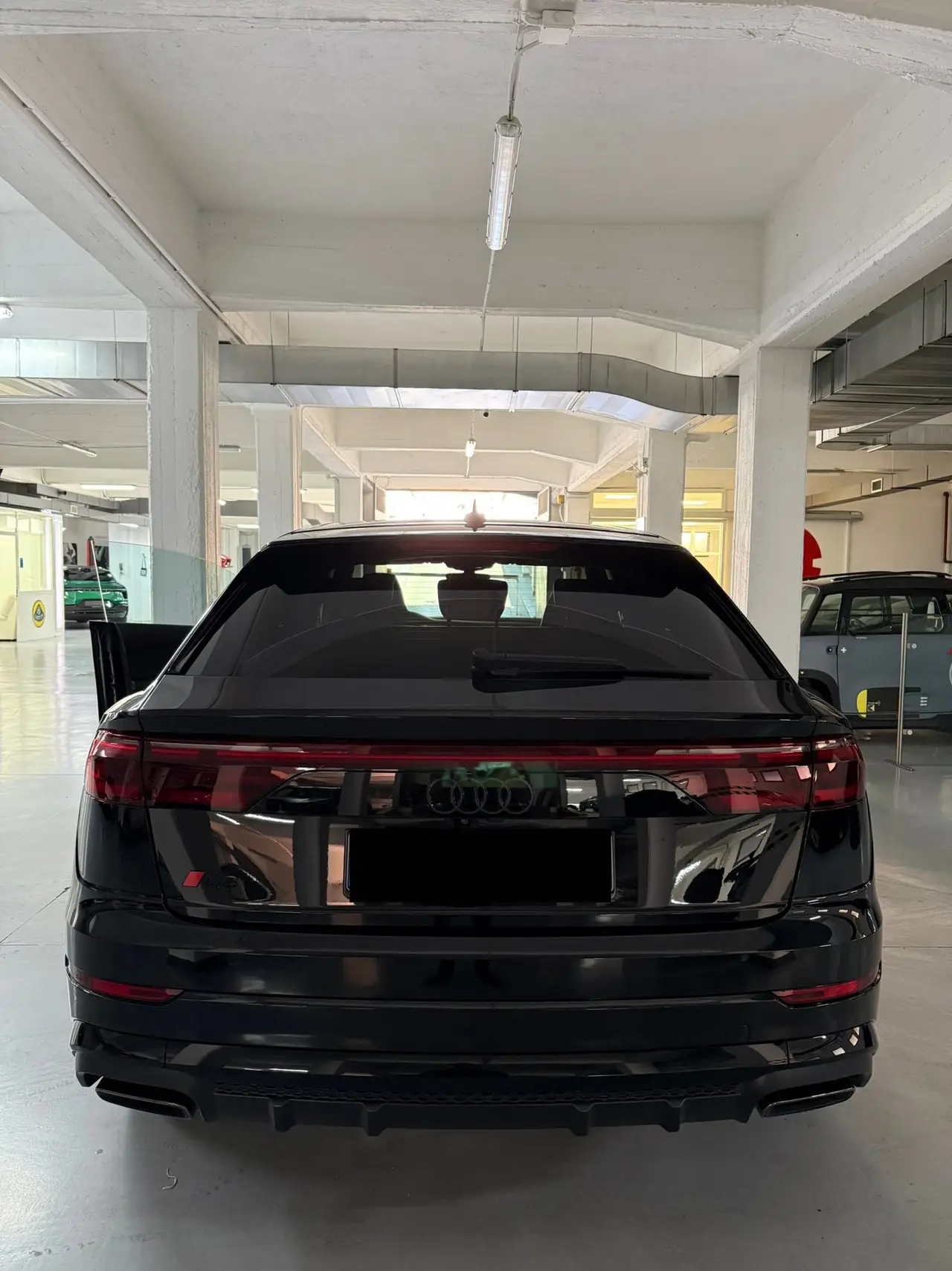 Audi Q8 2025, interior — Luxury Car France, France. Audi Q8 in France The Audi Q8 is available for hire in France, offering a 2025 model year…