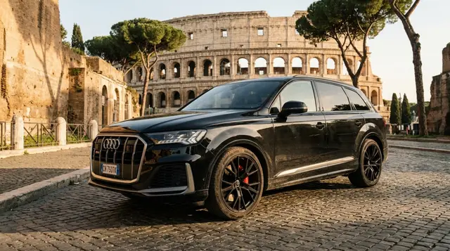 Audi SQ7 7seater 2023 — Luxury Car France, France