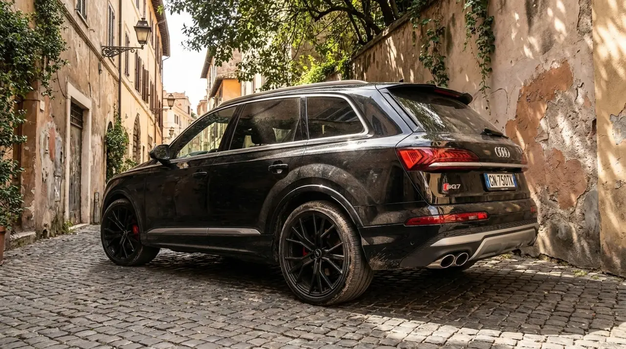 Audi SQ7 7seater 2023, front view — Luxury Car France, France. Audi SQ7 7seater in France The Audi SQ7 7seater is available for hire in France,…