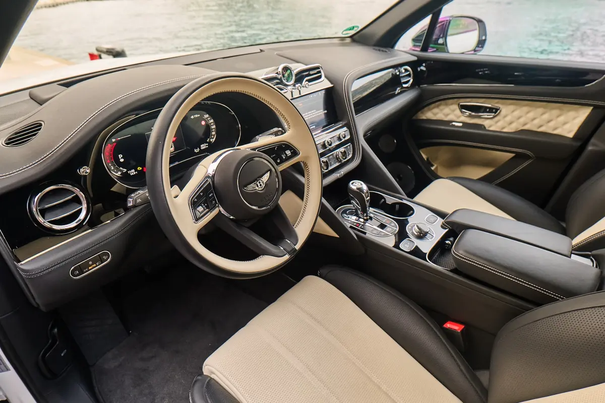 Bentley Bentayga V8-S 2024, rear view — Luxury Car France, France. Bentley Bentayga V8-S in France The Bentley Bentayga V8-S is available for hire in…