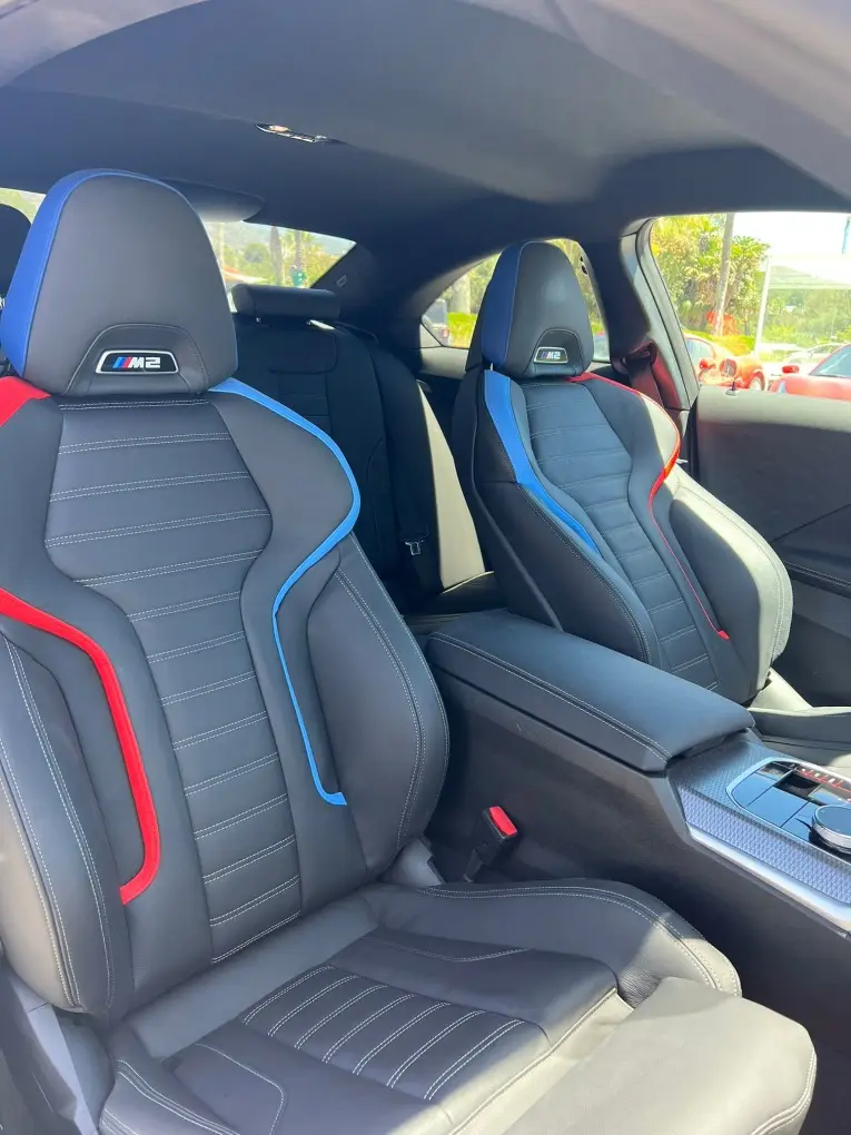 BMW M2 2024, rear view — Luxury Car France, France. BMW M2 in France The BMW M2 is available for hire in France, offering a 2024 model year…