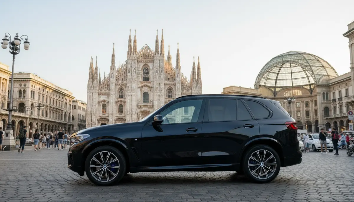 BMW X5 4.0i M 2025, vue arrière — Luxury Car France, France. BMW X5 4.0i M à France La BMW X5 4.0i M est disponible à la location en France dans sa…