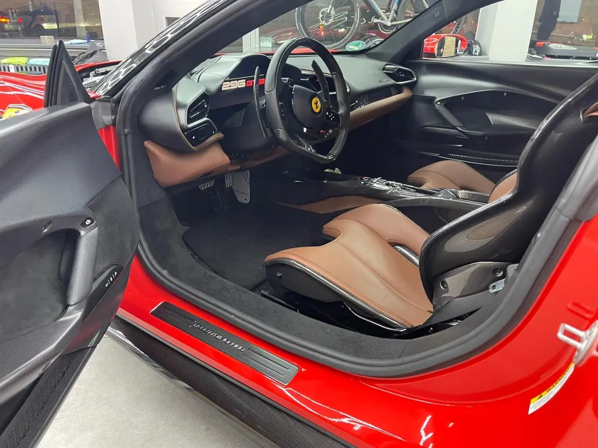 Ferrari 296 GTB 2023, front view — Luxury Car France, France. Ferrari 296 GTB in France The Ferrari 296 GTB is available for hire in France, providing…