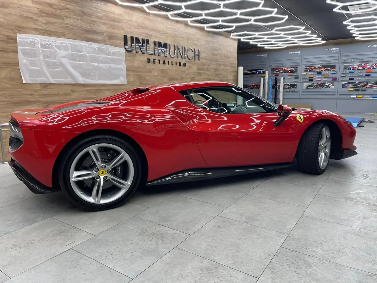 Ferrari 296 GTB 2023, interior — Luxury Car France, France. Ferrari 296 GTB in France The Ferrari 296 GTB is available for hire in France, providing…