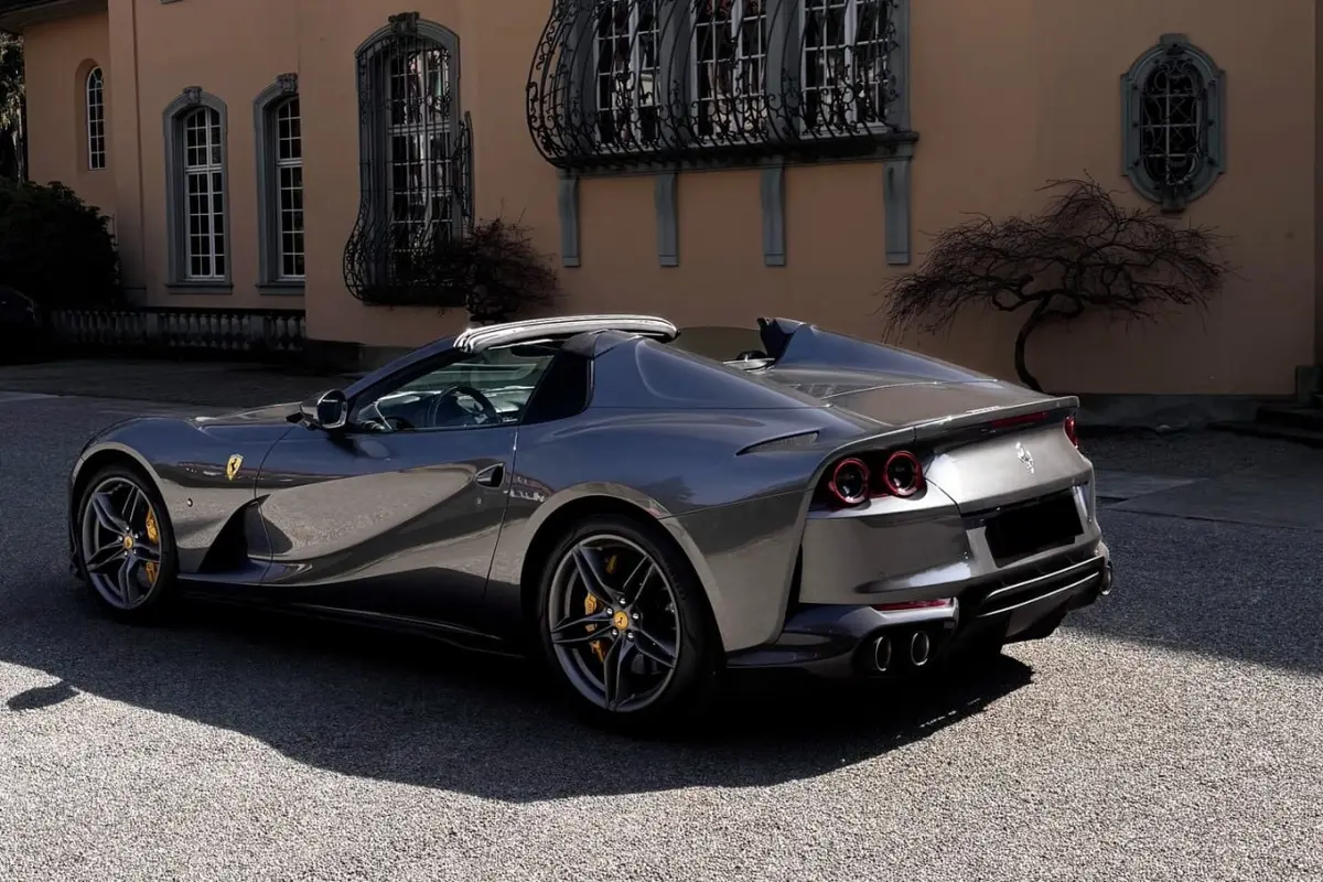 Ferrari 812 GTS 2024, front view — Luxury Car France, France. Ferrari 812 GTS in France The Ferrari 812 GTS is available for hire in France, offering a…