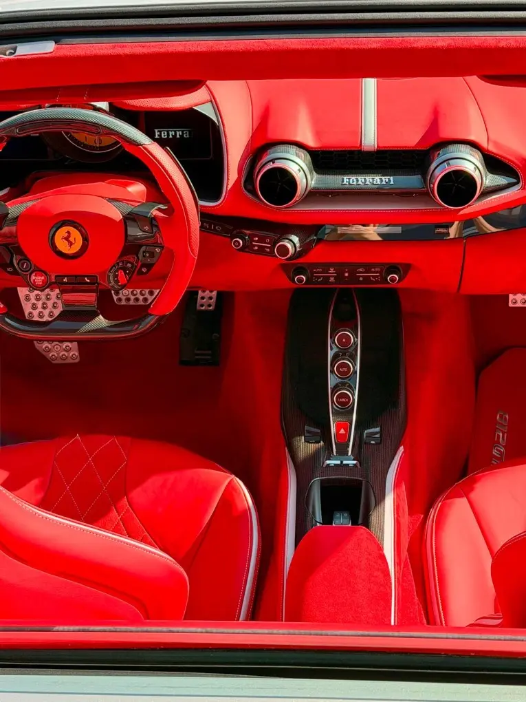 Ferrari 812 GTS 2024, dashboard — Luxury Car France, France. Ferrari 812 GTS in France The Ferrari 812 GTS is available for hire in France, offering a…