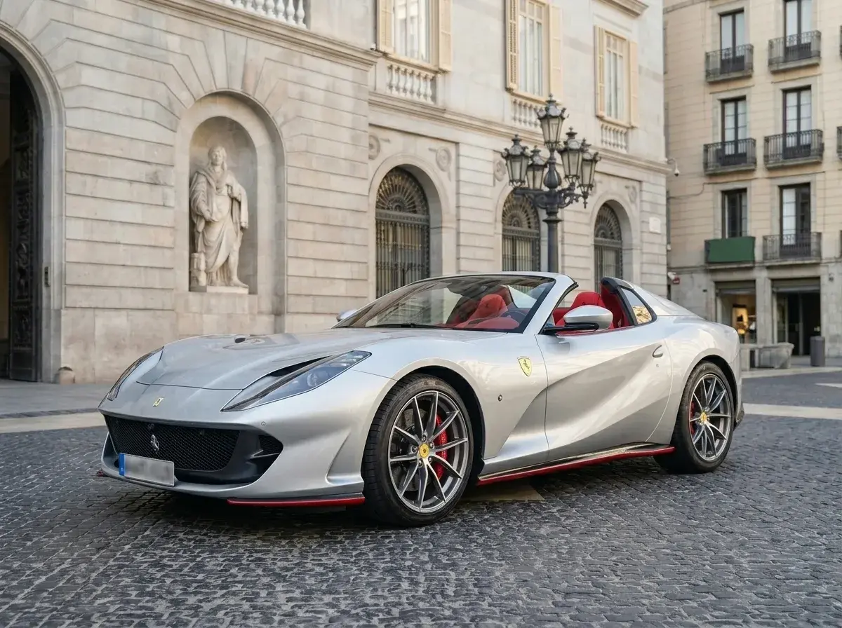 Ferrari 812 GTS 2024, side profile — Luxury Car France, France. Ferrari 812 GTS in France The Ferrari 812 GTS is available for hire in France, offering a…