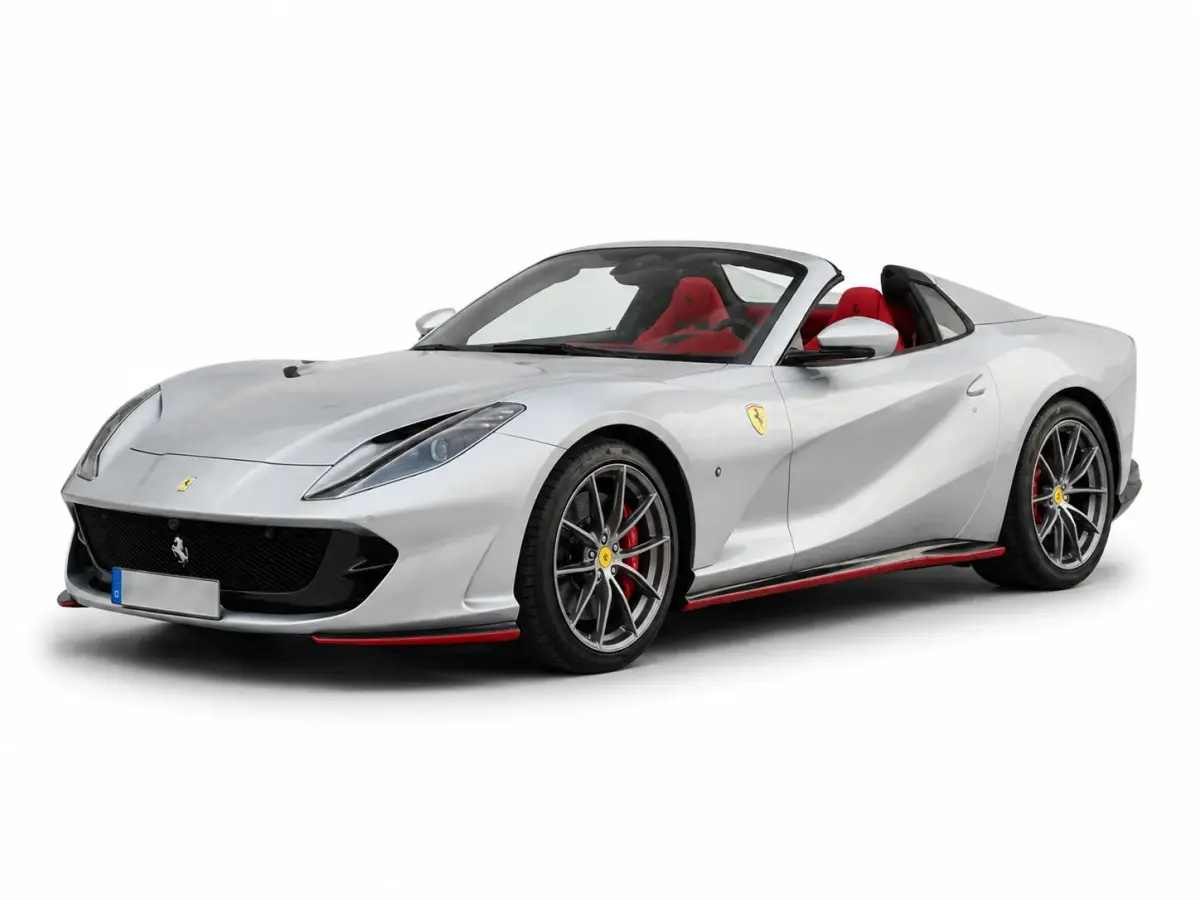 Ferrari 812 GTS 2024, exterior — Luxury Car France, France. Ferrari 812 GTS in France The Ferrari 812 GTS is available for hire in France, offering a…