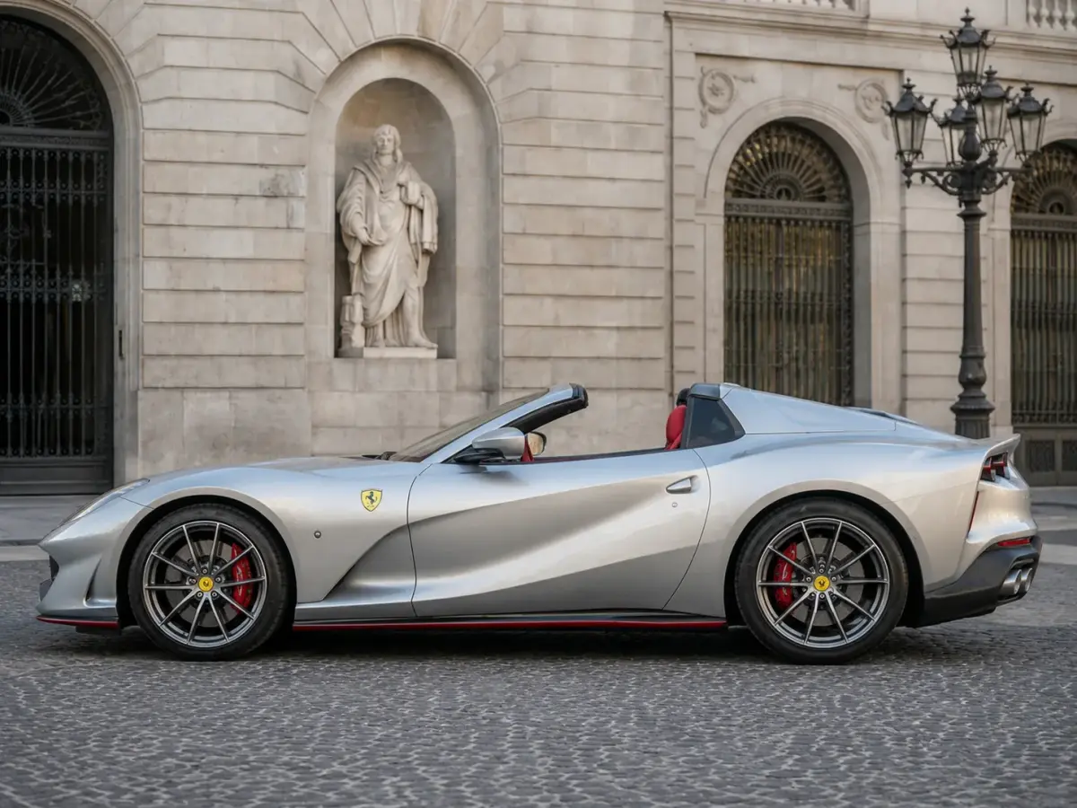 Ferrari 812 GTS 2024, dashboard — Luxury Car France, France. Ferrari 812 GTS in France The Ferrari 812 GTS is available for hire in France, offering a…