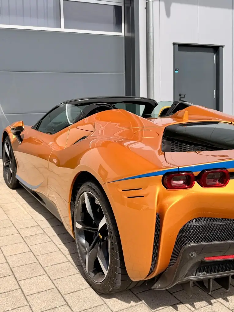 Ferrari SF90 Spider Tailor Made 2025, exterior — Luxury Car France, France. Ferrari SF90 Spider Tailor Made in France The Ferrari SF90 Spider Tailor Made is…