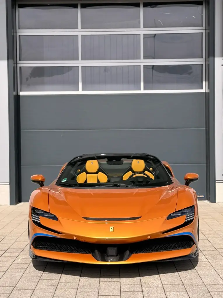 Ferrari SF90 Spider Tailor Made 2025, front view — Luxury Car France, France. Ferrari SF90 Spider Tailor Made in France The Ferrari SF90 Spider Tailor Made is…