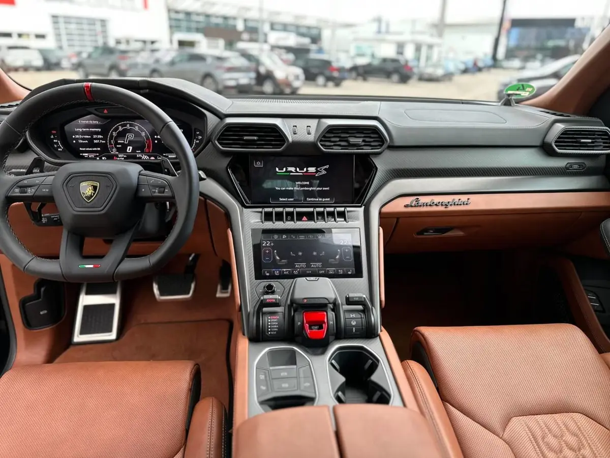 Lamborghini Urus S 2023, rear view — Luxury Car France, France. Lamborghini Urus S in France The Lamborghini Urus S is available for hire in France,…