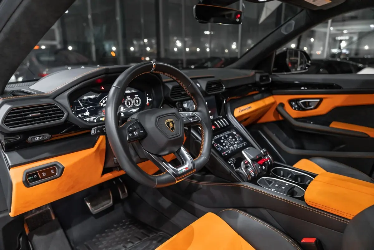 Lamborghini Urus S 2024, dashboard — Luxury Car France, France. Lamborghini Urus S in France The Lamborghini Urus S is available for hire in France,…