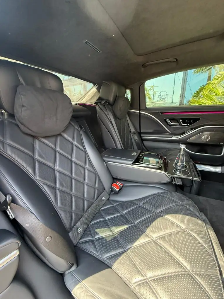 Maybach S580 2023, interior — Luxury Car France, France. Maybach S580 in France The Maybach S580 is available for hire in France, offering a 2023…