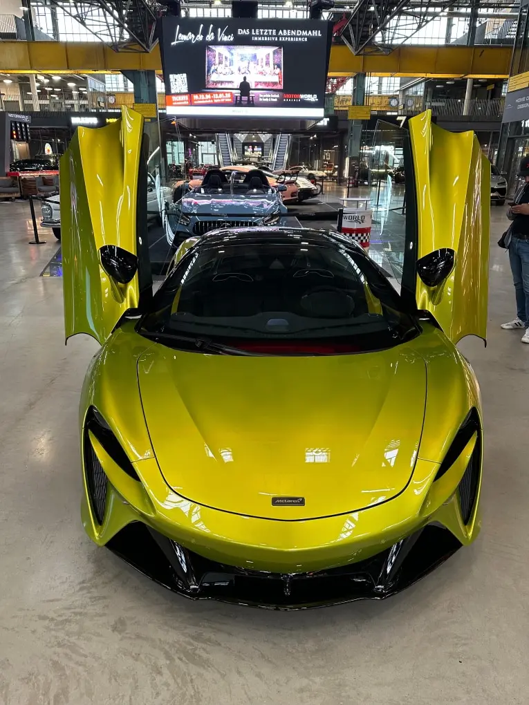 McLaren Artura Spider 2024, rear view — Luxury Car France, France. McLaren Artura Spider in France The McLaren Artura Spider is available for hire in…