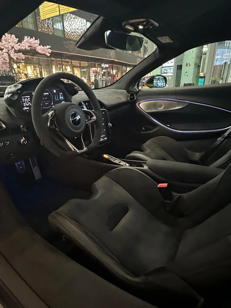 McLaren Artura Spider 2024, dashboard — Luxury Car France, France. McLaren Artura Spider in France The McLaren Artura Spider is available for hire in…