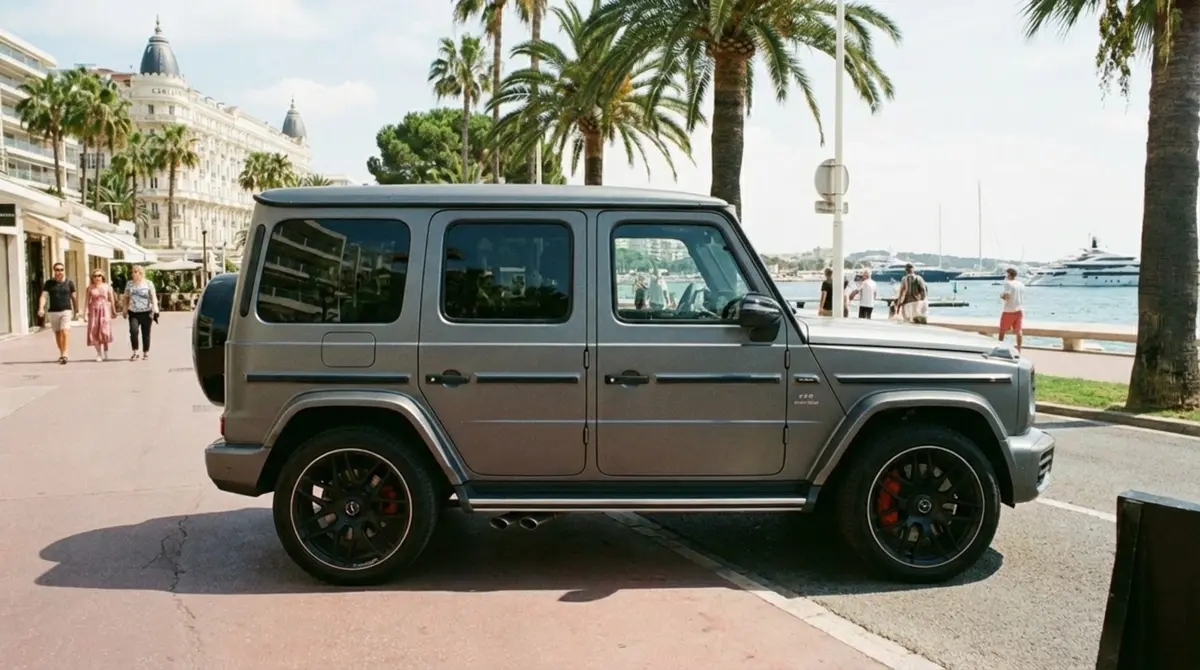 Mercedes Benz G63 2023, exterior — Luxury Car France, France. Mercedes Benz G63 in France The Mercedes Benz G63 is available for hire in France,…