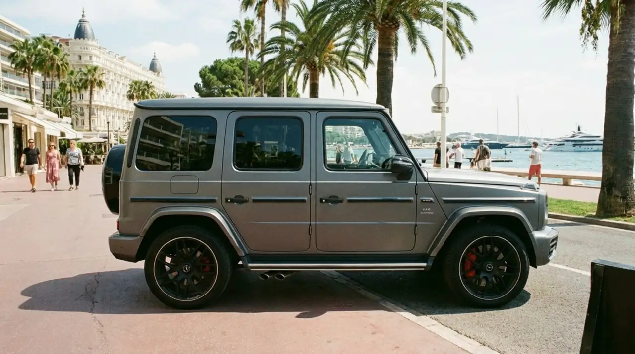 Mercedes Benz G63 2023, exterior — Luxury Car France, France. Mercedes Benz G63 in France The Mercedes Benz G63 is available for hire in France,…