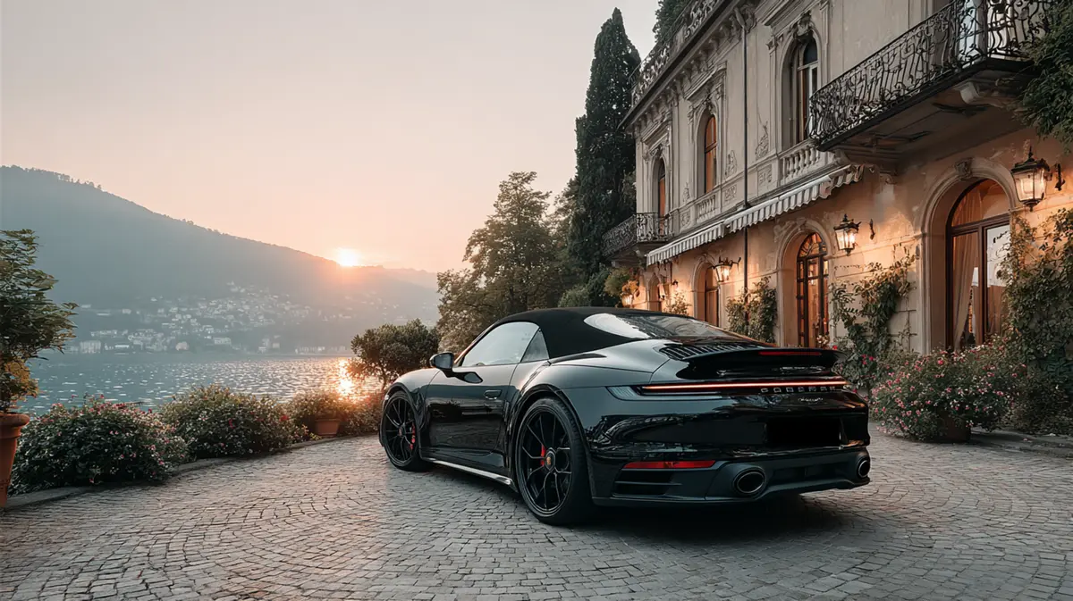 Porsche 992 Carrera 4 GTS Cabrio 2024, vista frontal — Luxury Car France, Francia. Porsche 992 Carrera 4 GTS Cabrio en Francia El servicio de alquiler del Porsche 992…