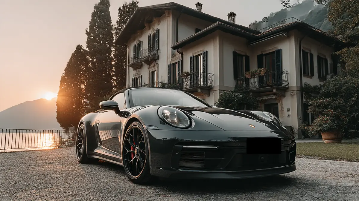 Porsche 992 Carrera 4 GTS Cabrio 2024, vista trasera — Luxury Car France, Francia. Porsche 992 Carrera 4 GTS Cabrio en Francia El servicio de alquiler del Porsche 992…