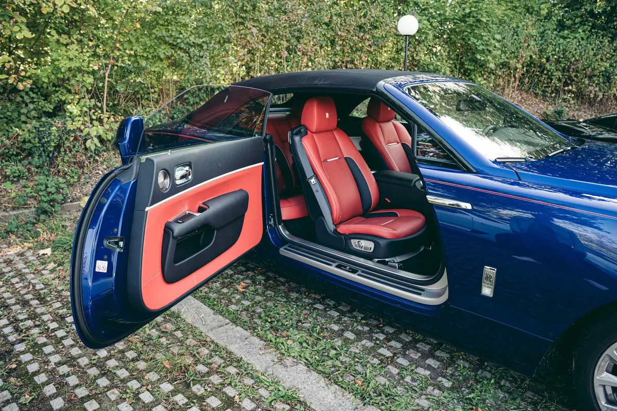 Rolls-Royce Dawn 2022, front view — Luxury Car France, France. Rolls-Royce Dawn in France The Rolls-Royce Dawn is available for hire in France, offering…