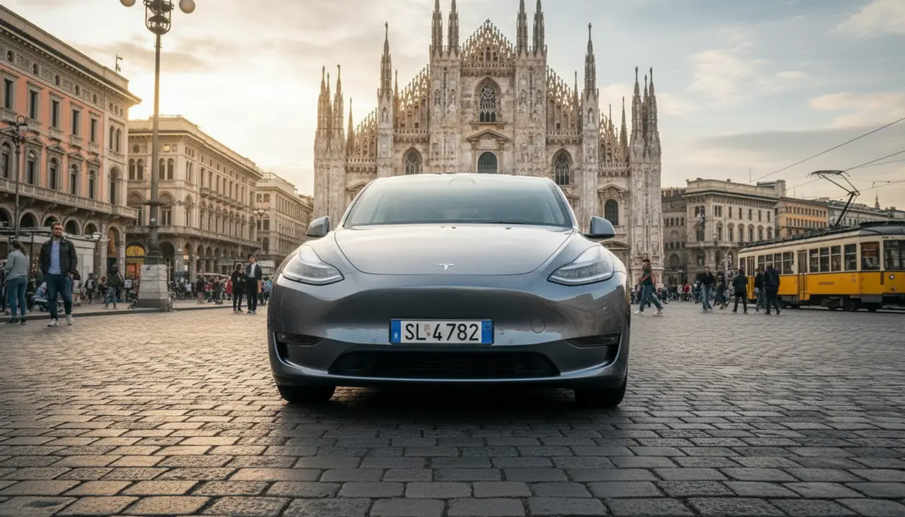 Tesla Model Y Long Range 2023, front view — Luxury Car France, France. Tesla Model Y Long Range in France The Tesla Model Y Long Range is available for hire in…